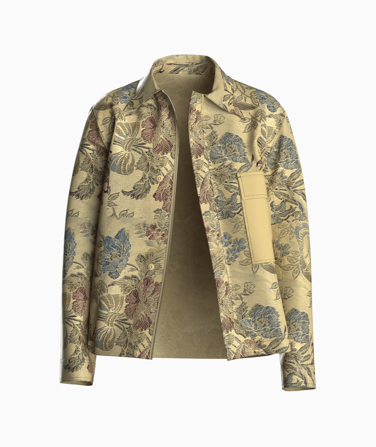 Regular Fit Shacket Pattern