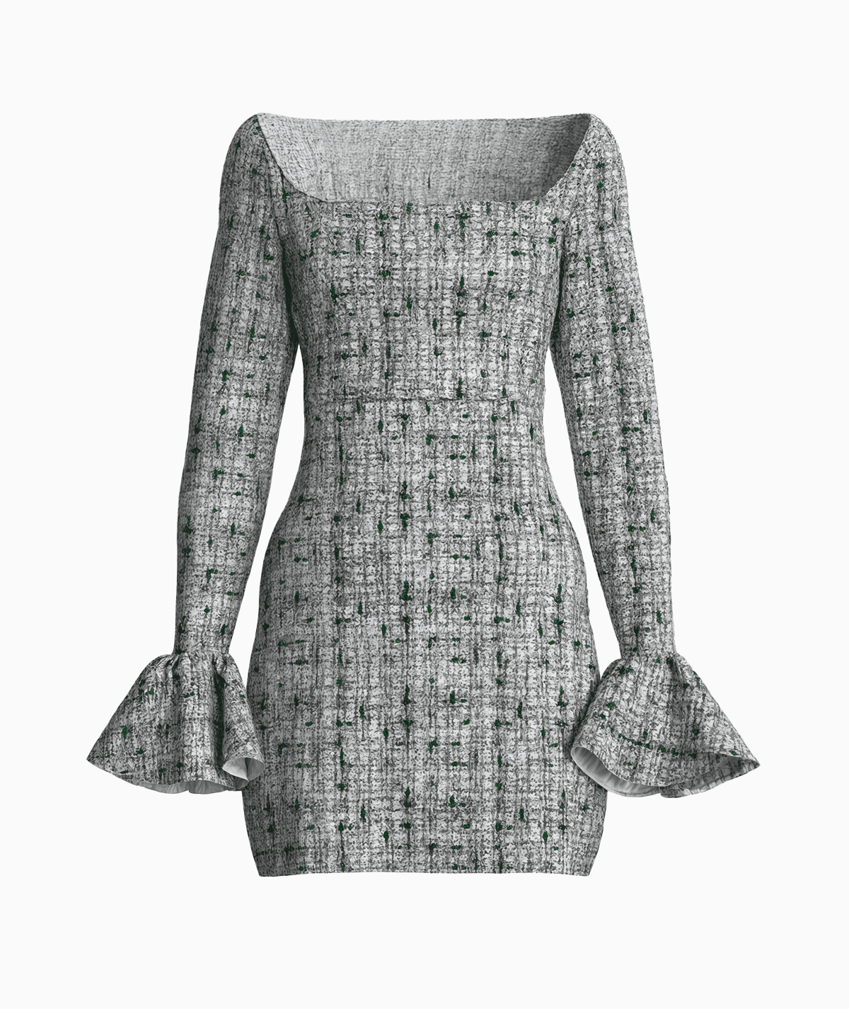 Bell Sleeve Mini Dress Pattern