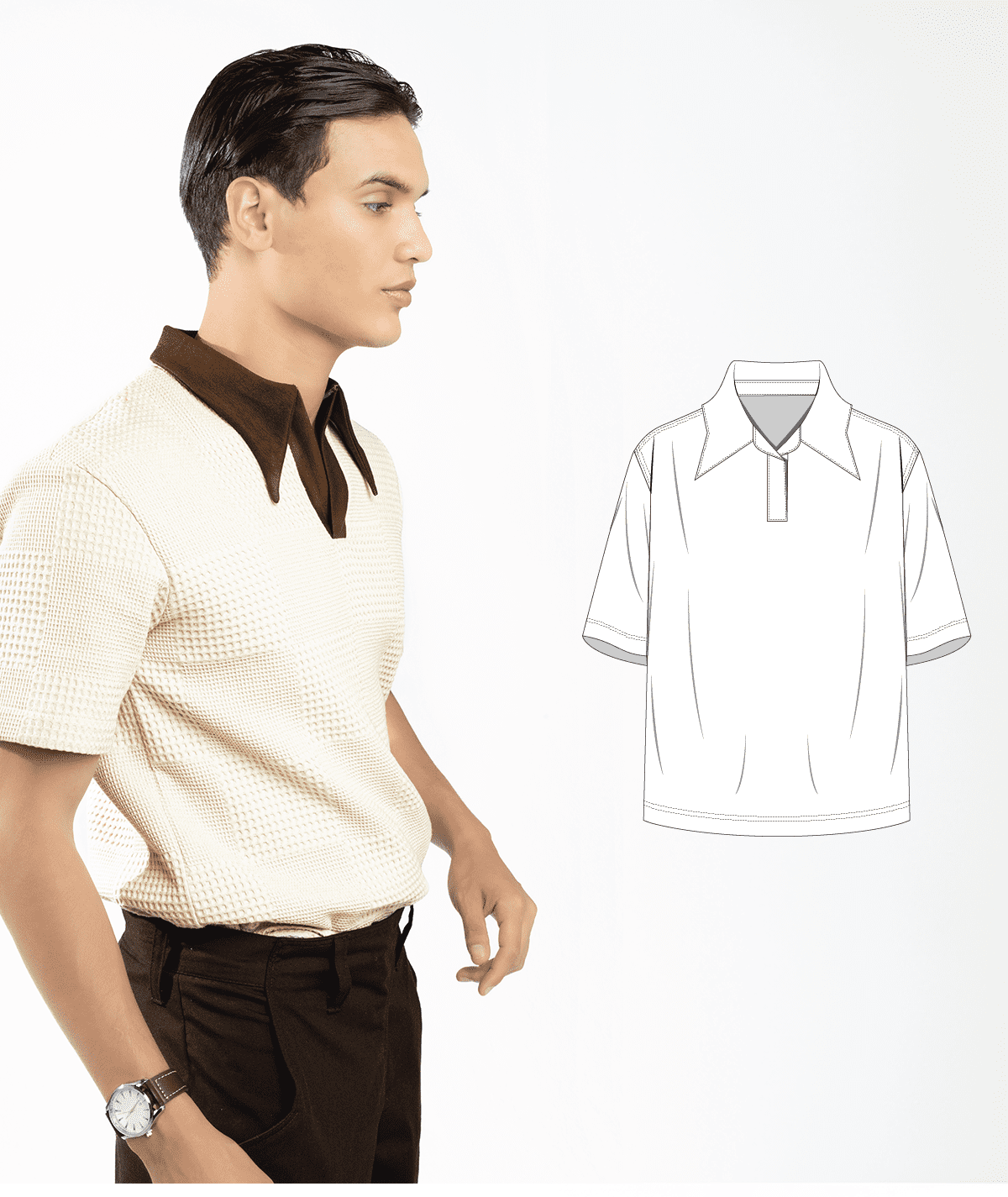 Polo Shirt Pattern - Image 3