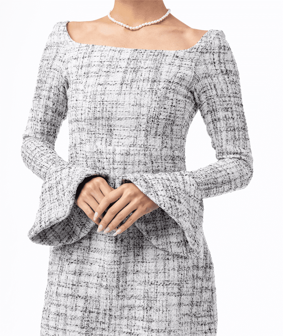 Bell Sleeve Mini Dress Pattern - Image 4