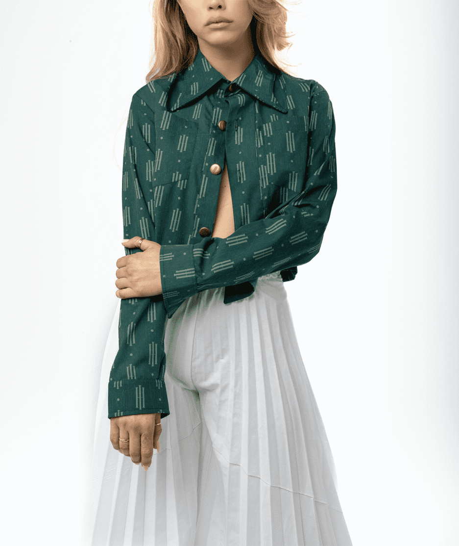 Flared Pleated Pants Pattern - Image 7